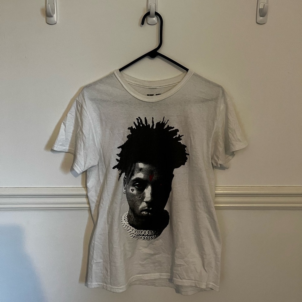 Young boy NBA x Vlone Reaper’s Child Tee